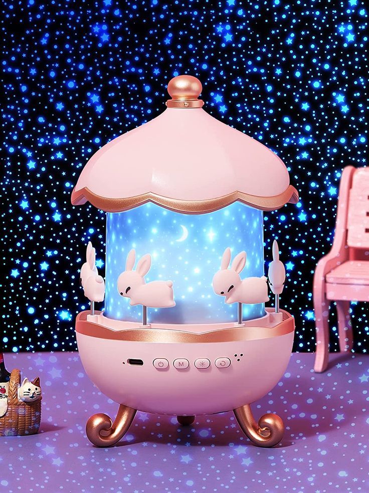 Bunny Light Projector Night Lamp