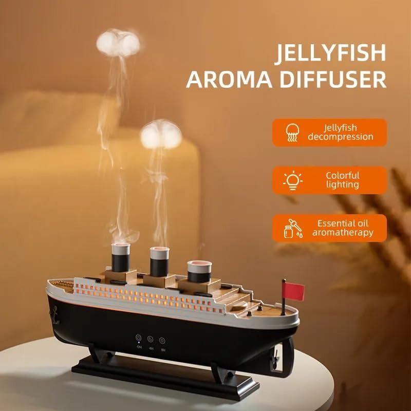 Jellyfish Aroma Diffuser – Titanic Ship Humidifier